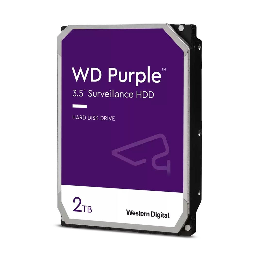Zdjęcie produktu: Dysk HDD WD Purple WD23PURZ (2 TB ; 3.5"; 64 MB; 5400 obr/min)