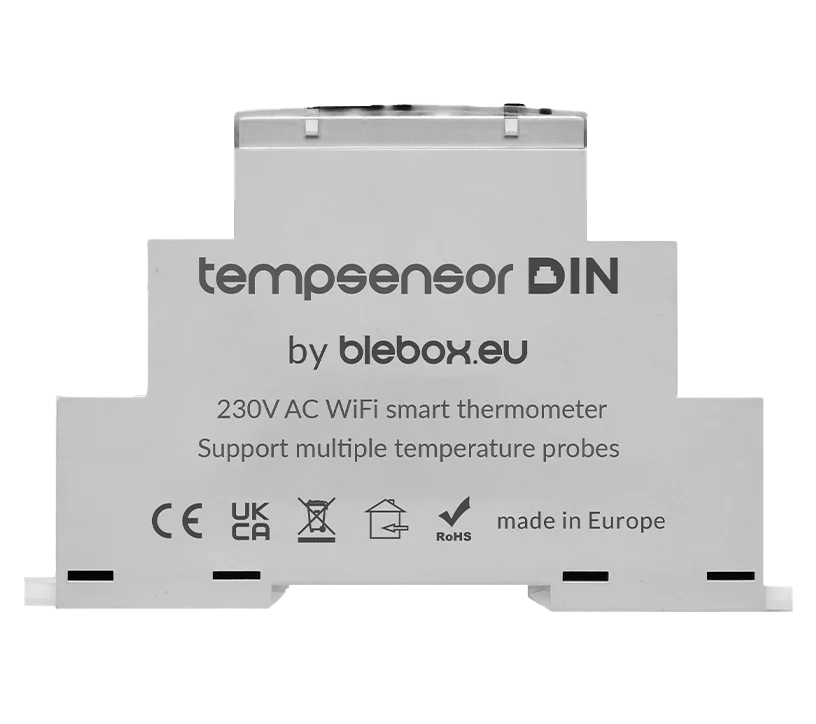 Zdjęcie produktu: Moduł pomiaru temperatury 4 punkty - tempSensor DIN