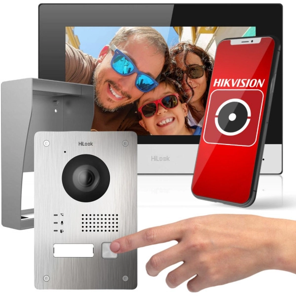 Zdjęcie produktu: Zestaw wideodomofonowy Hilook by Hikvision HD-VIS-02